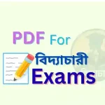 PDF For Biddachari Exam 27